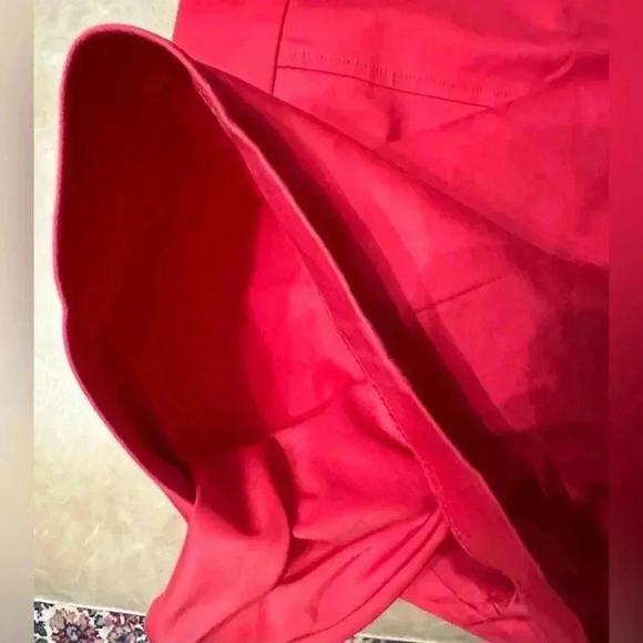 Lauren Ralph Lauren Women's Size 8 Red Sheath Stretch Dress - Picture 8 of 10